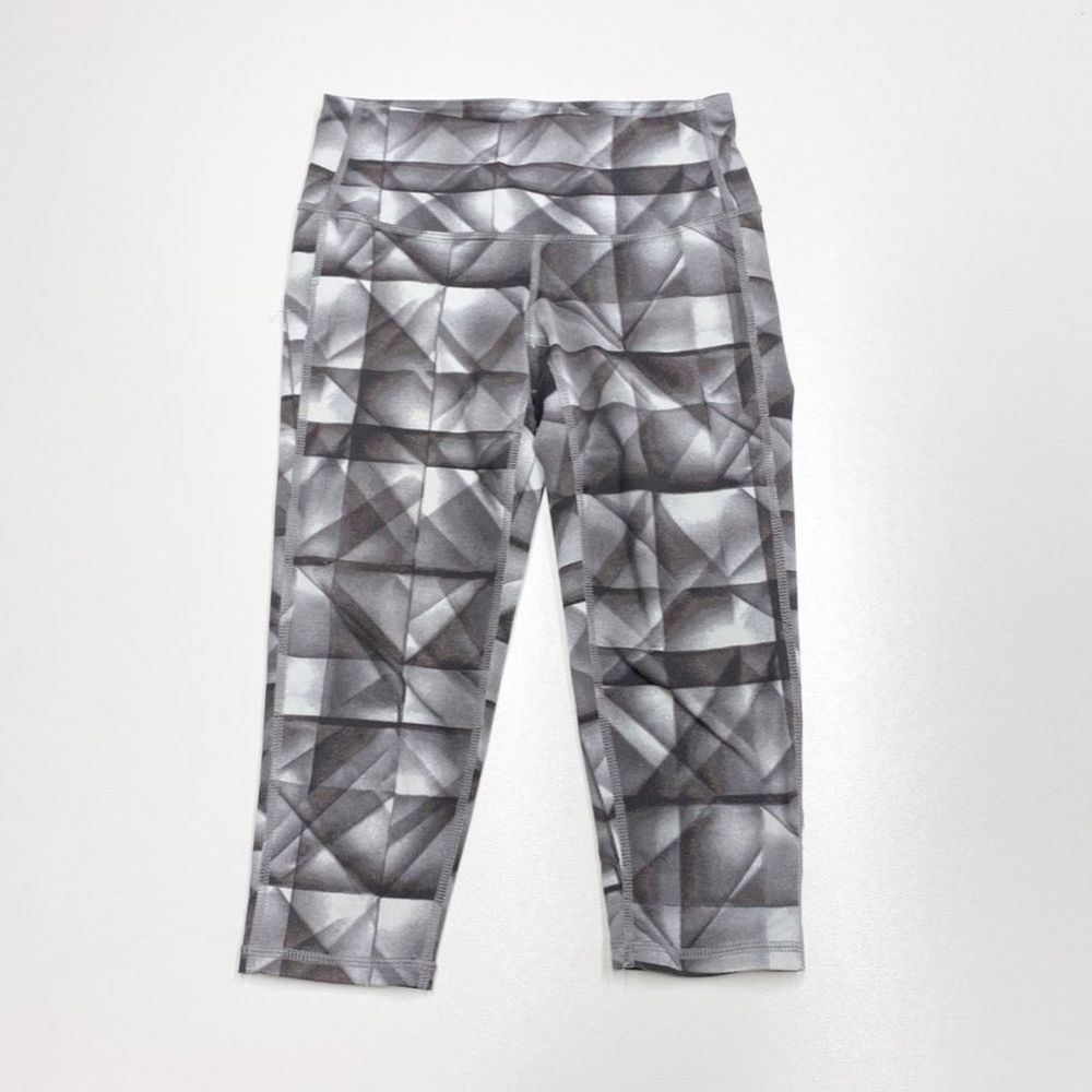 Athleta Chatarunga Crop Leggings Geometric XXS